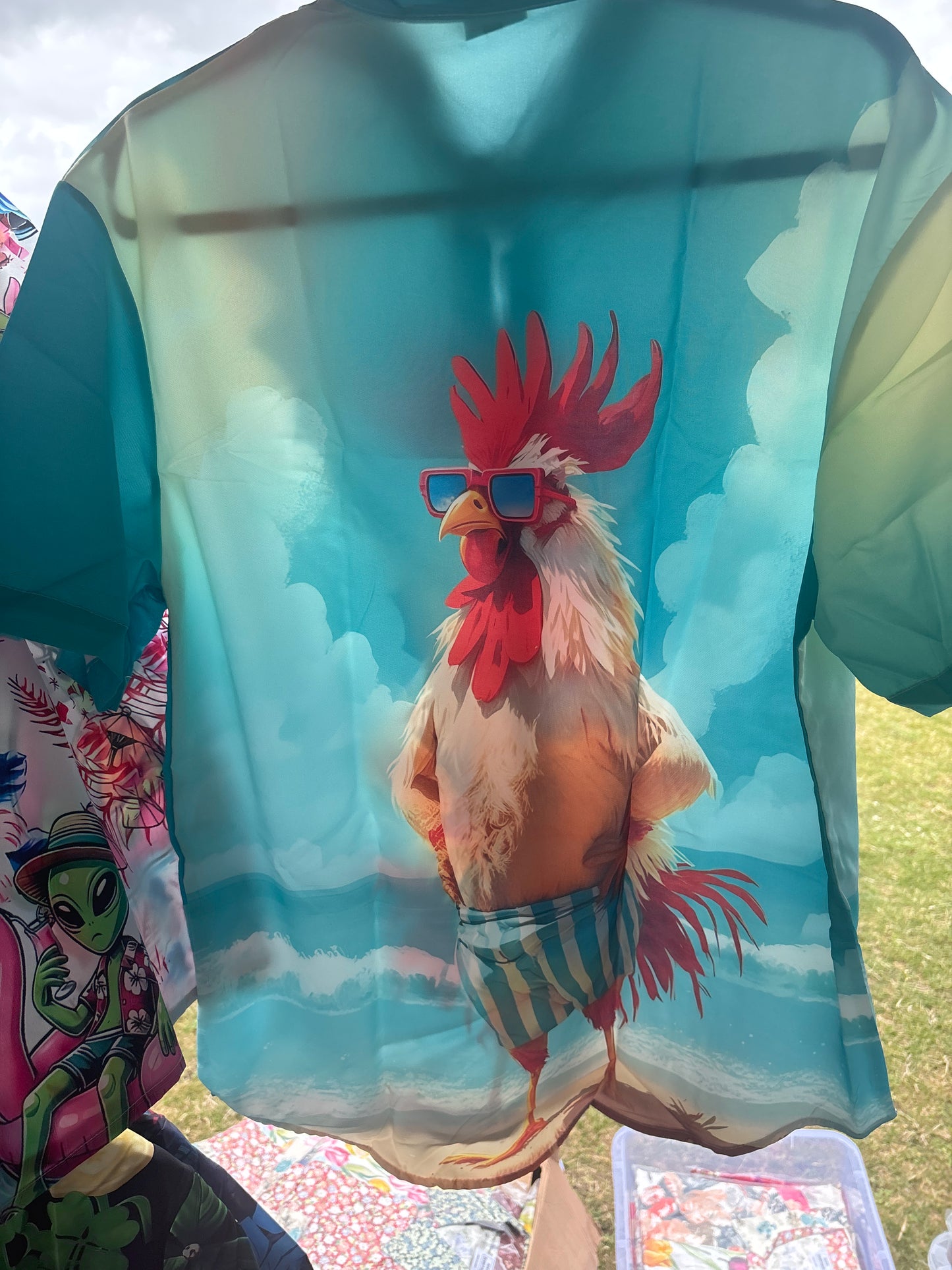 The total cock shite Hawaiian Shirt