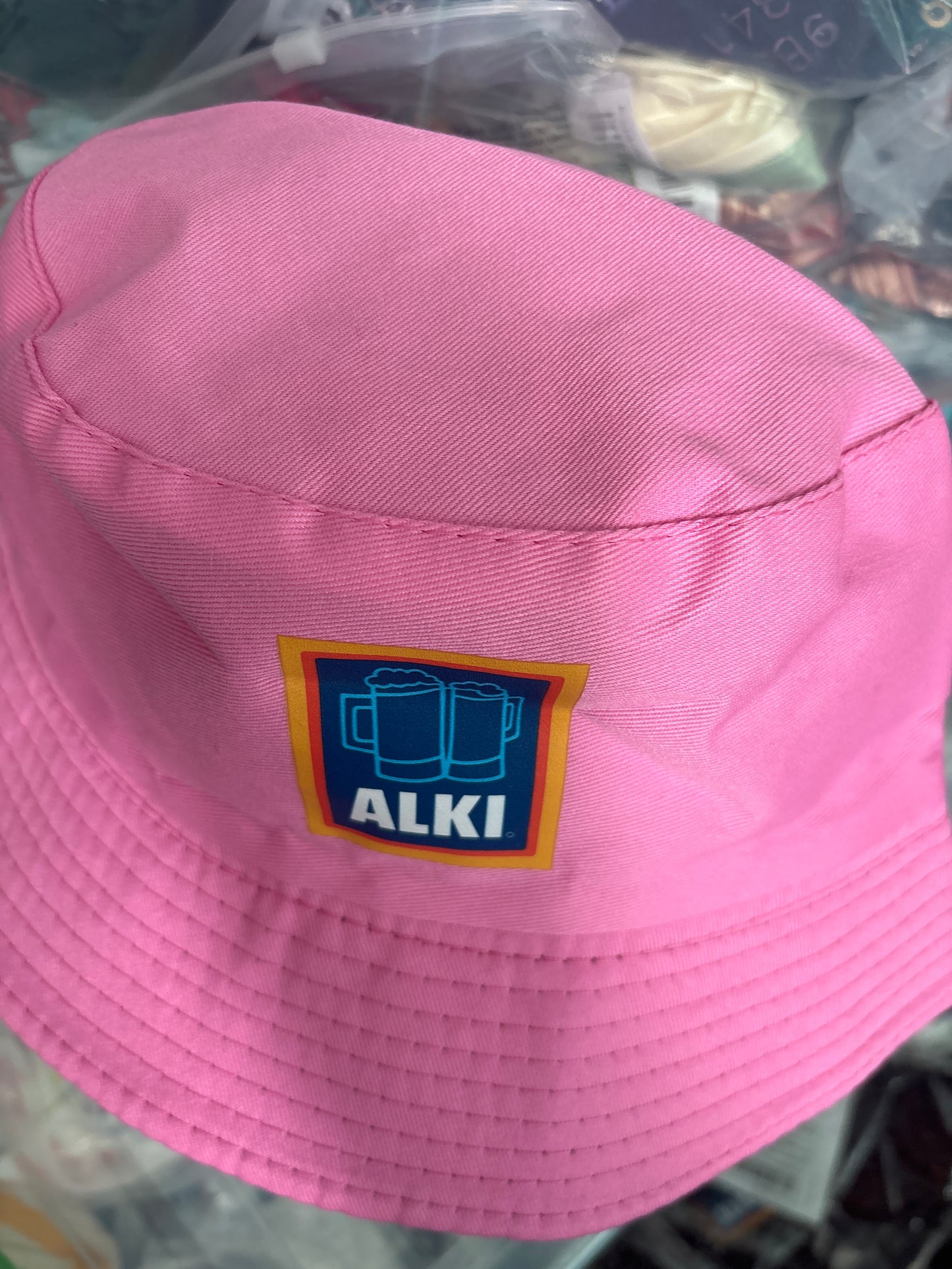 True piss head alki pink shite Bucket Hat