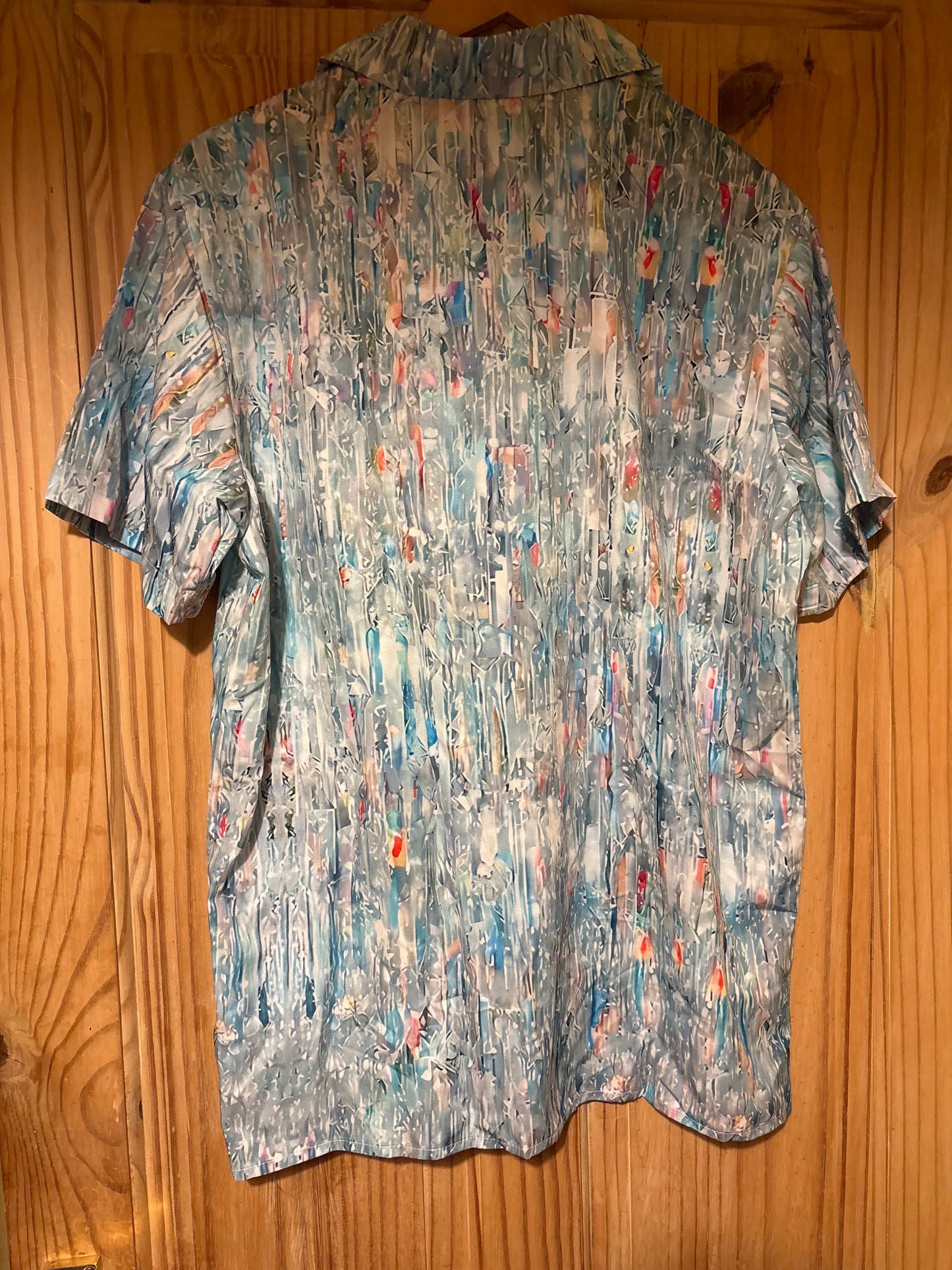 The frozen explosion Hawaiian Shirt medium