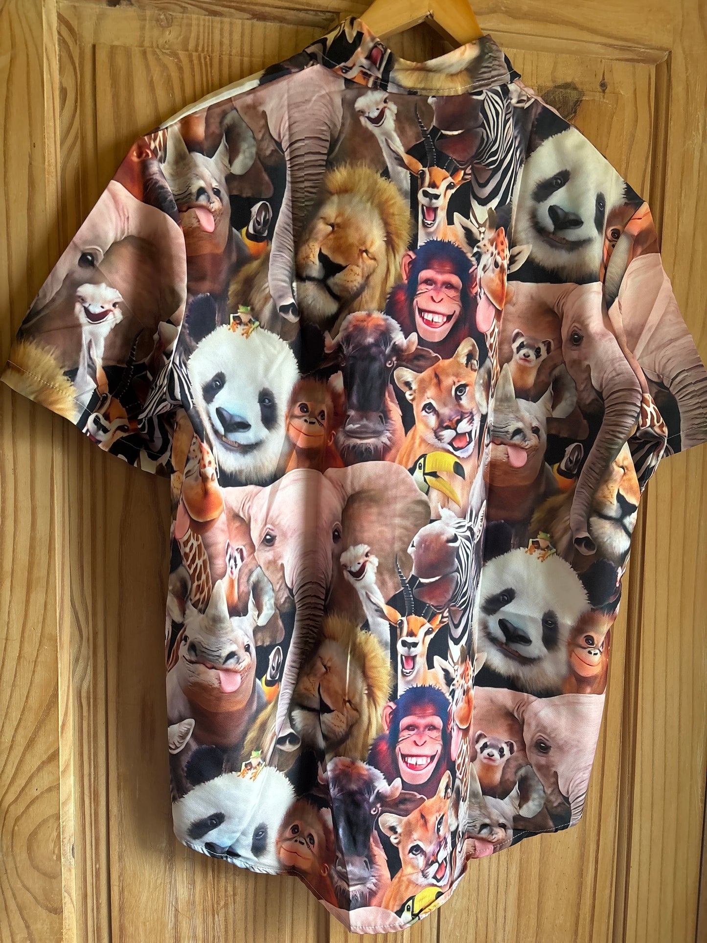 Chemise hawaïenne de la réunion d'Ace Ventura détective pour animaux de compagnie