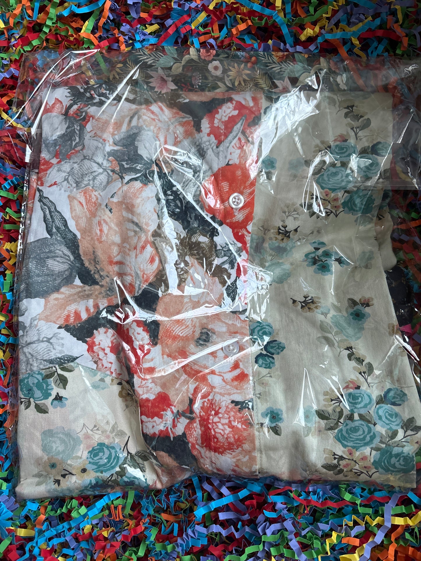 Chemises de merde. Taille de chemise : Large. L'homme qui ne peut pas décider. Chemise rétro.