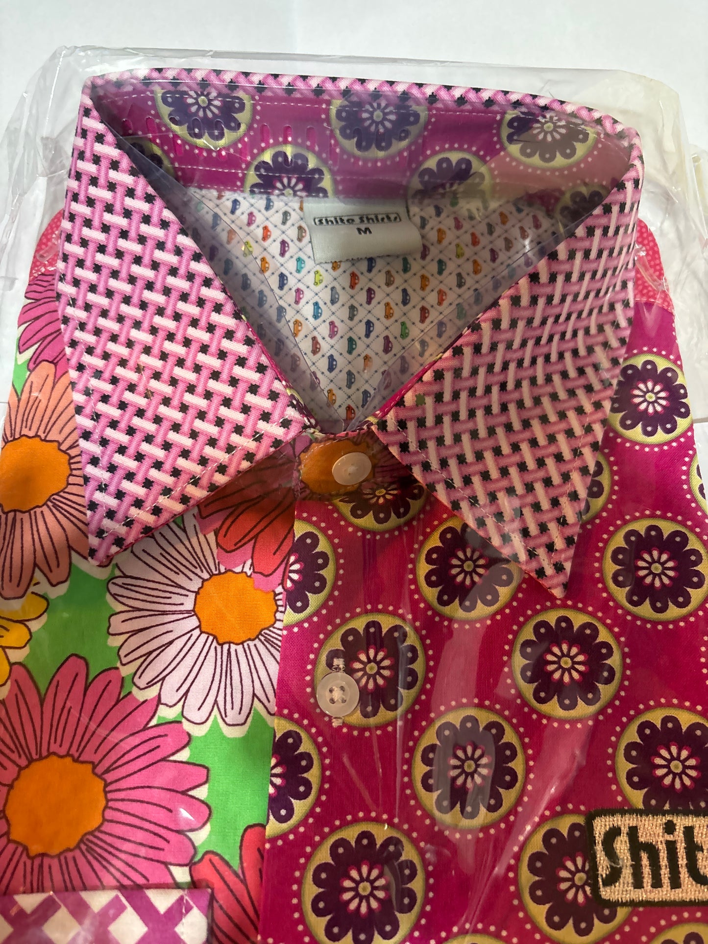 Chemises merdiques Taille de chemise moyenne Motif 5