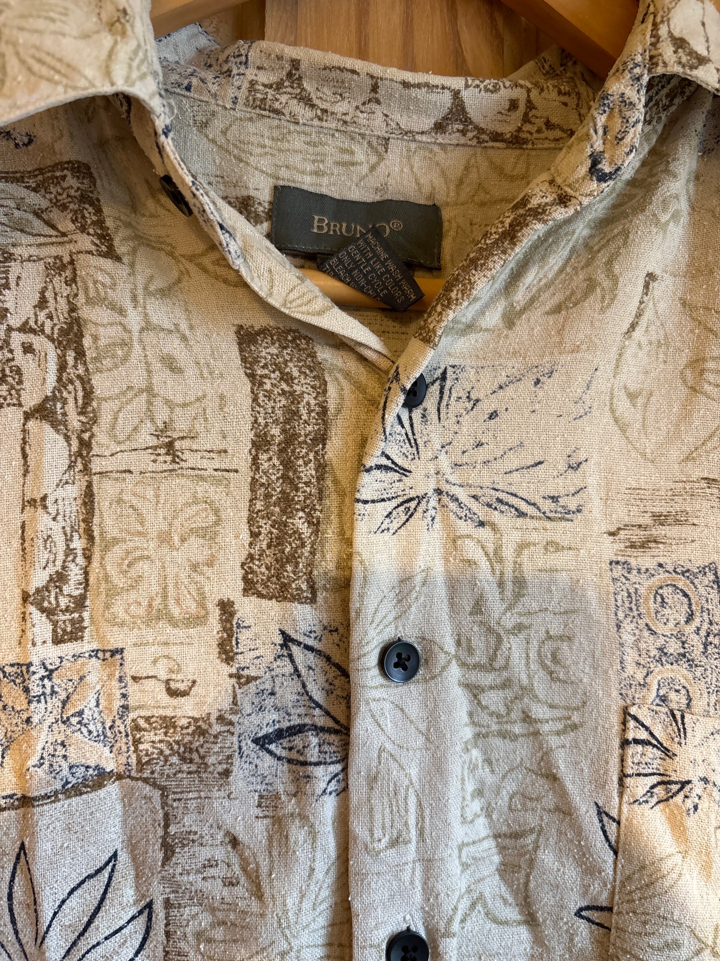 Pre Worn large bruno Hawaiian the grandad shirt