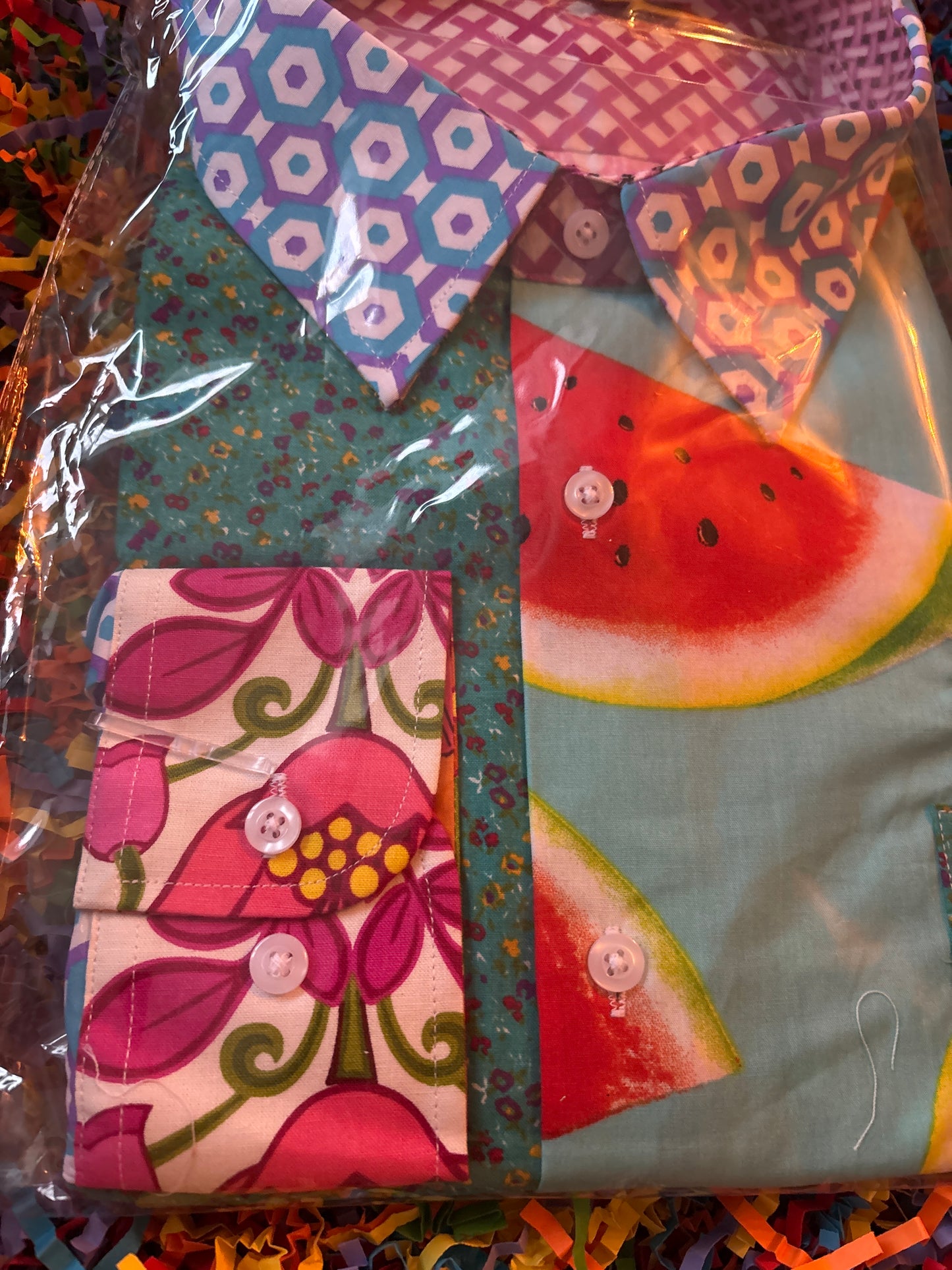 Shite Shirts Shirt size 2XL watermelon 80s club Tropicana fun