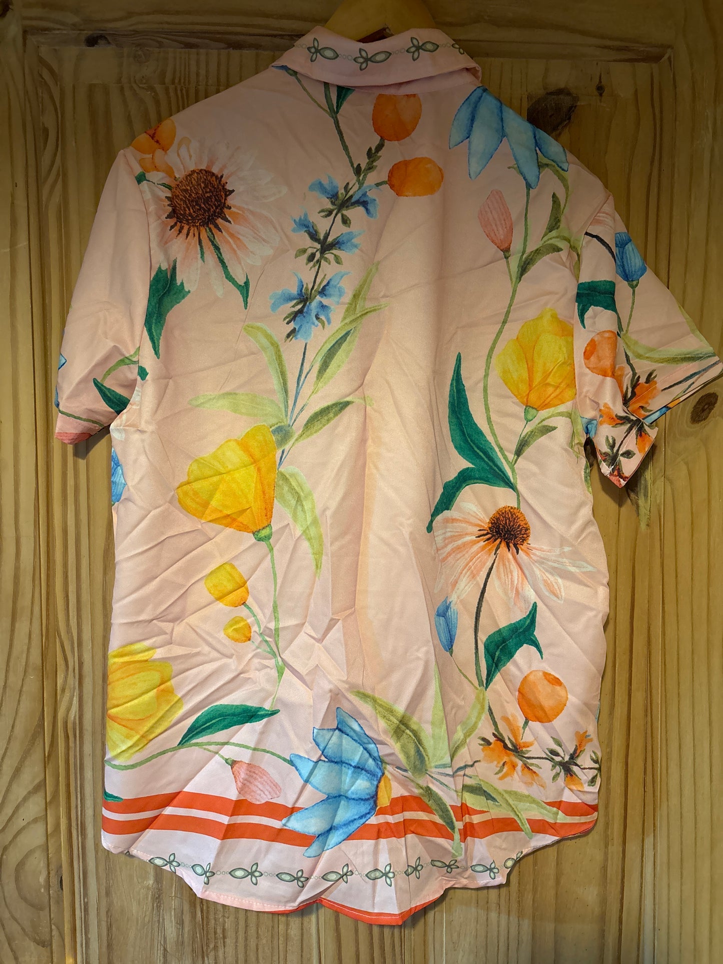 M. Poudre Puff Floral Chemise Hawaïenne Nul