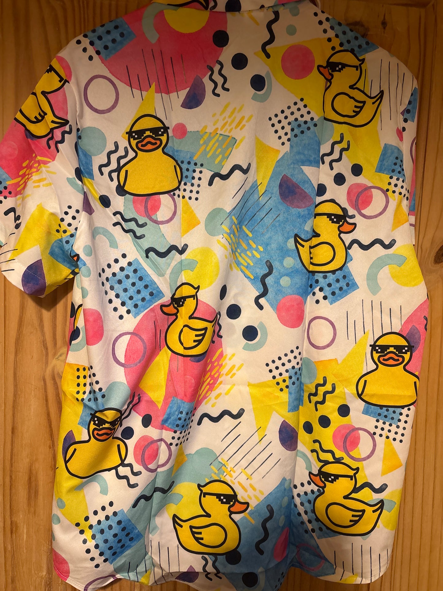 Rubber duck final boss Hawaiian Shirt XL