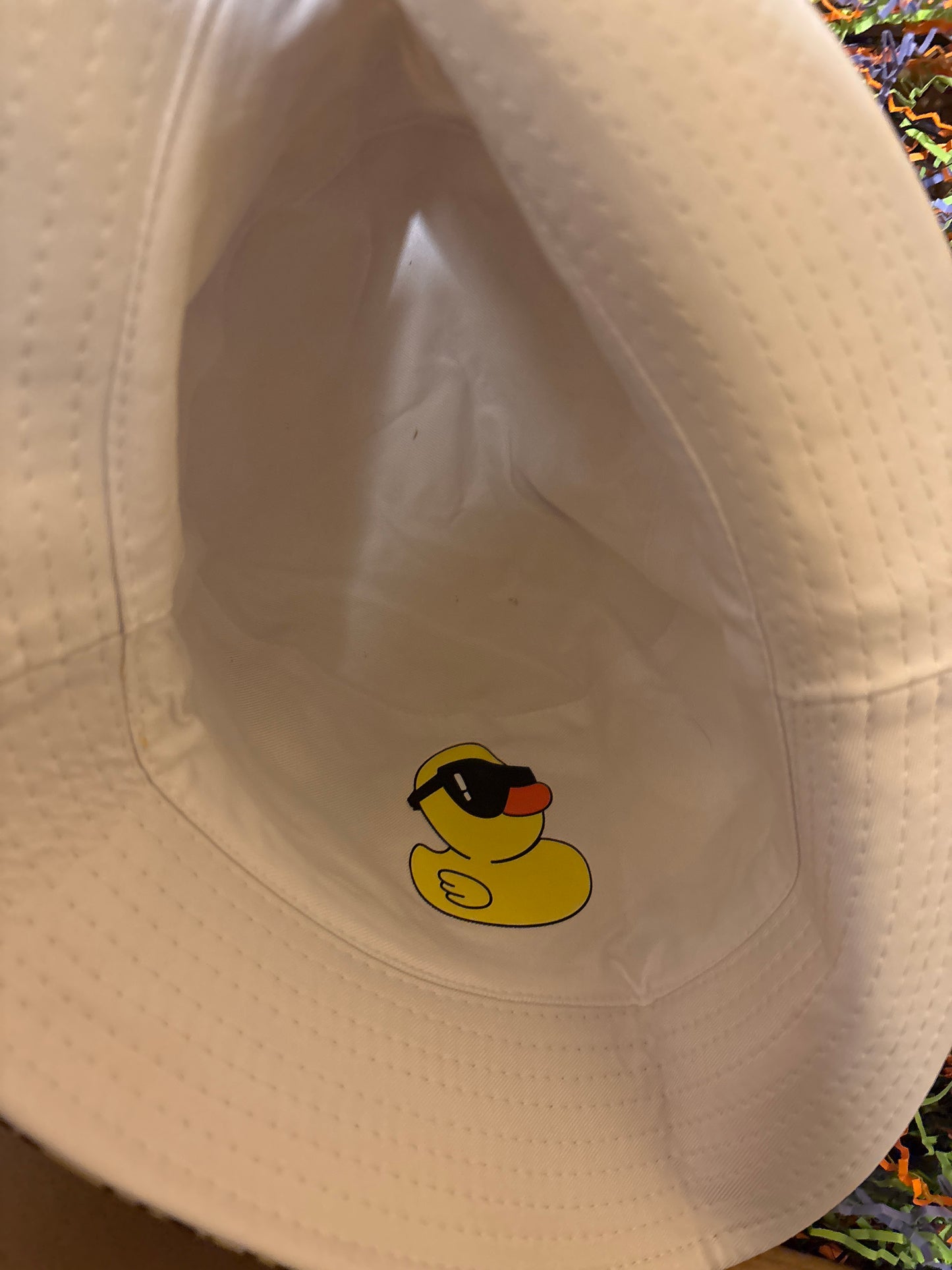 Rubber duck final boss Bucket Hat