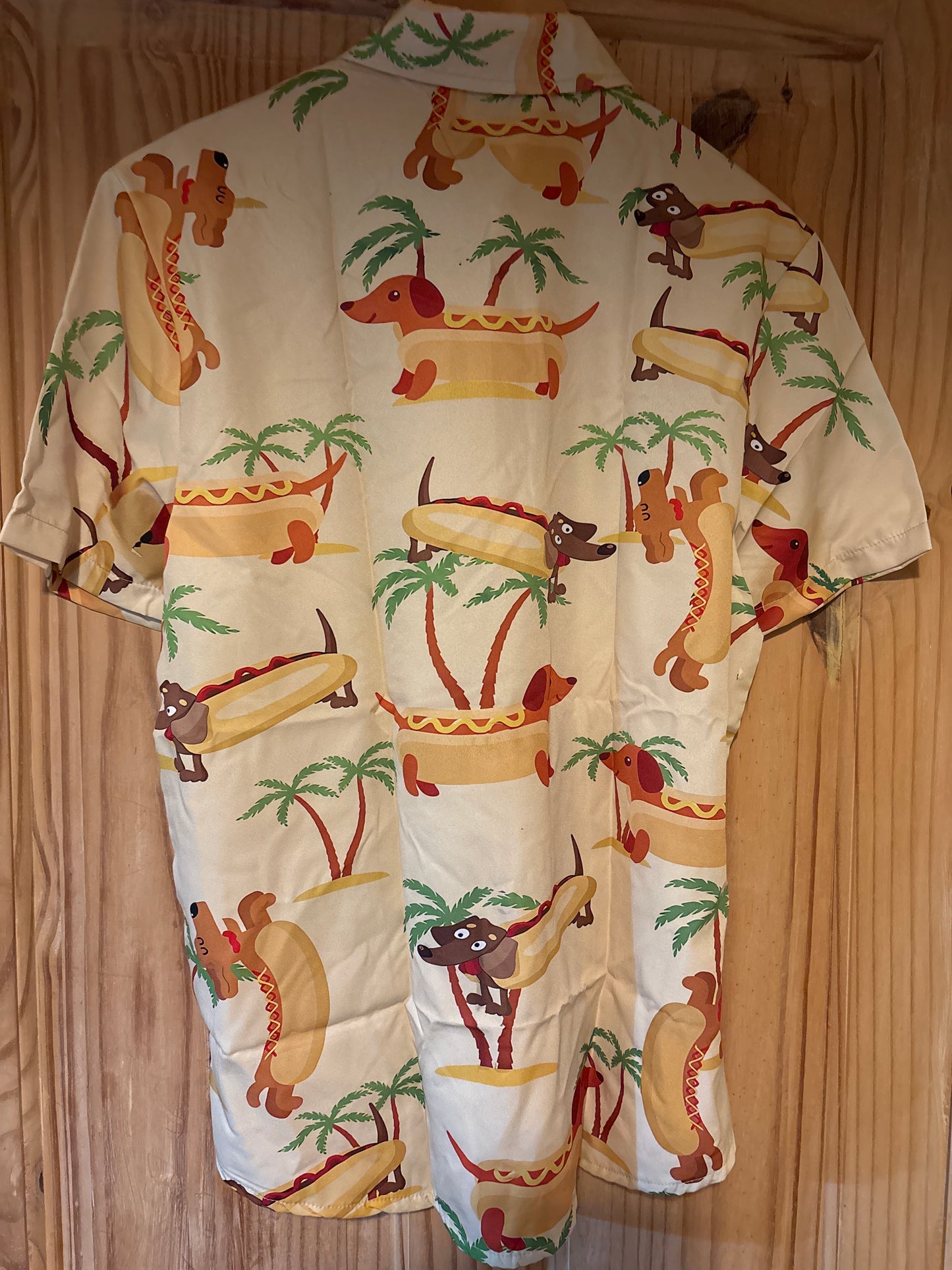 Hot-dogs hot-dogs Chemise hawaïenne merdique