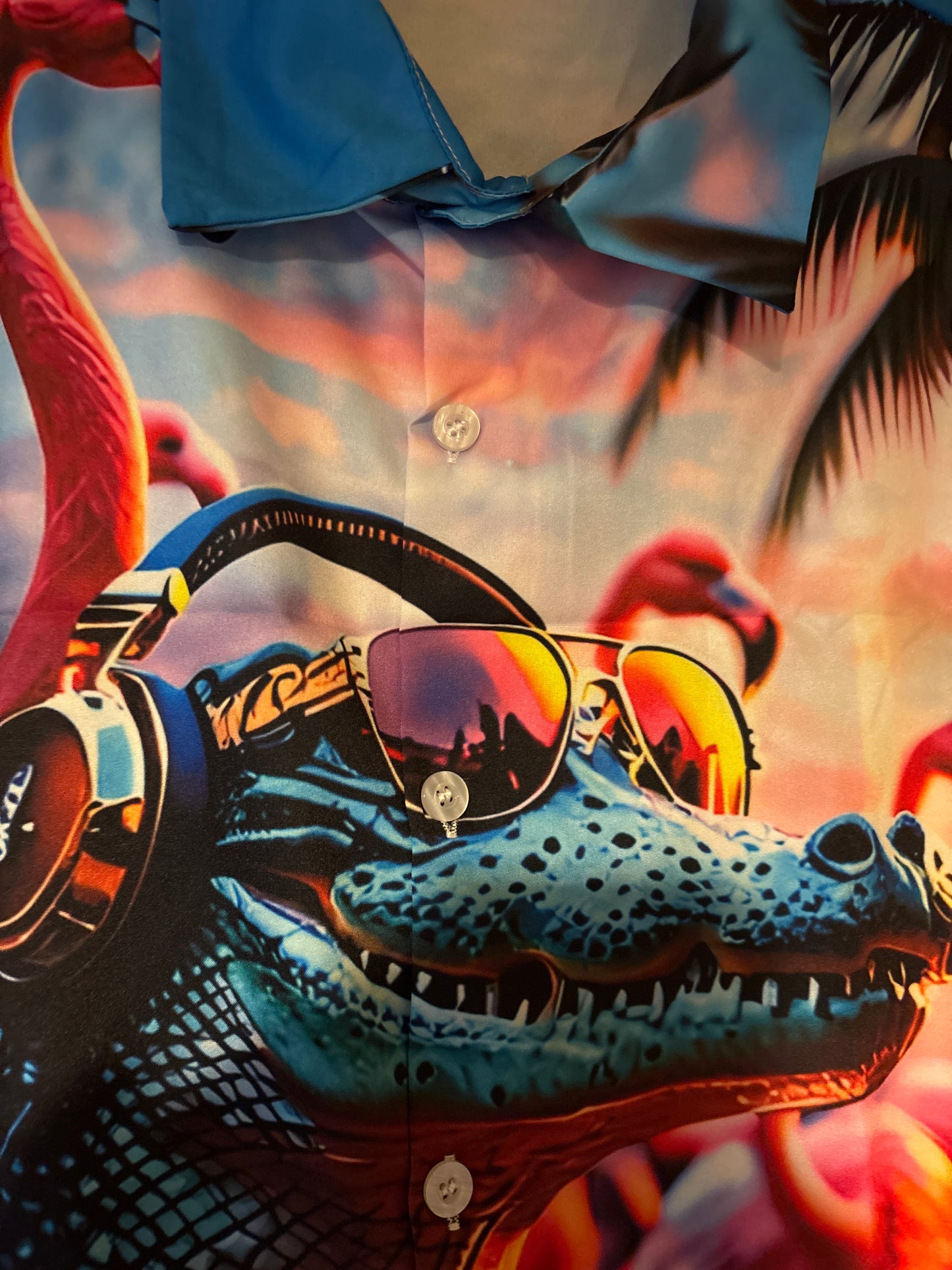 DJs a croc of shit Hawaiian Shirt