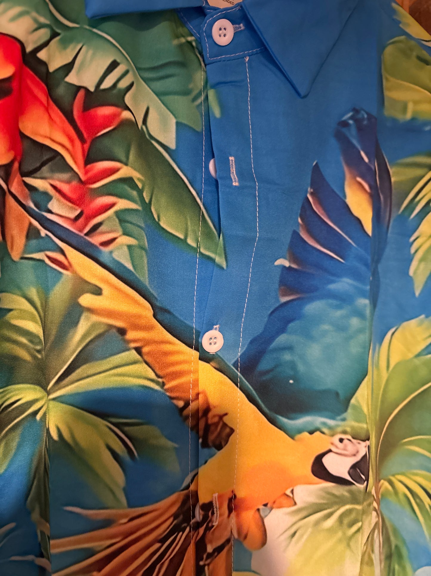 Quel joli garçon alors cette chemise hawaïenne de merde