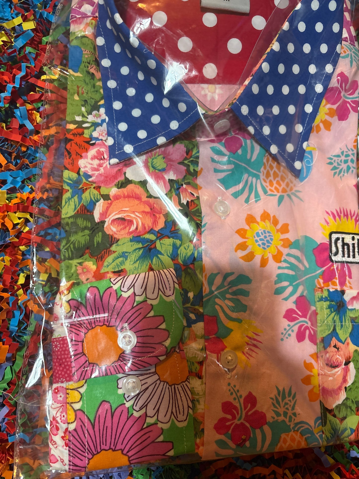 Shite Shirts ultimate floral Shirt size medium outrageous design