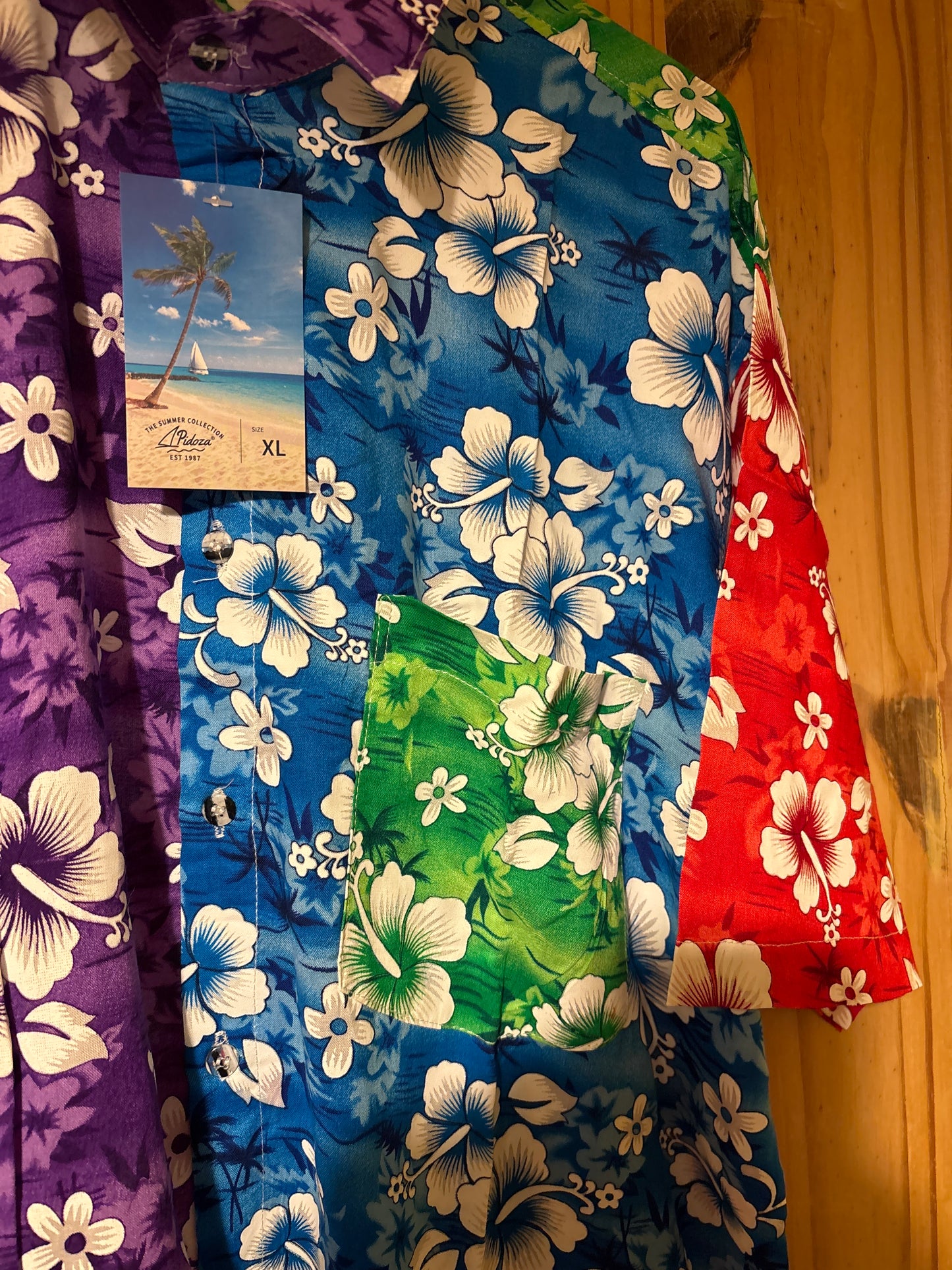 XL multicoloured Hawaiian floral Shirt