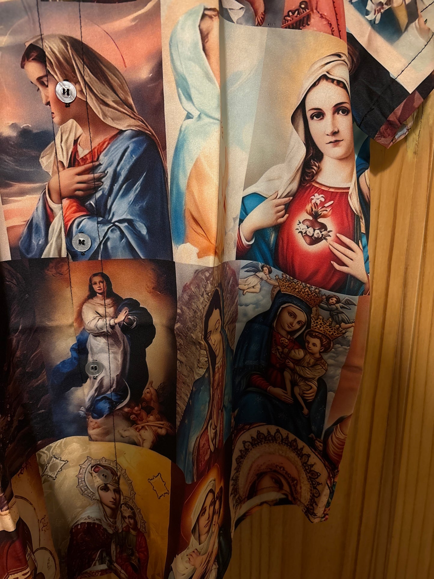 Holy mother of god religious shite Hawaiian Shirt