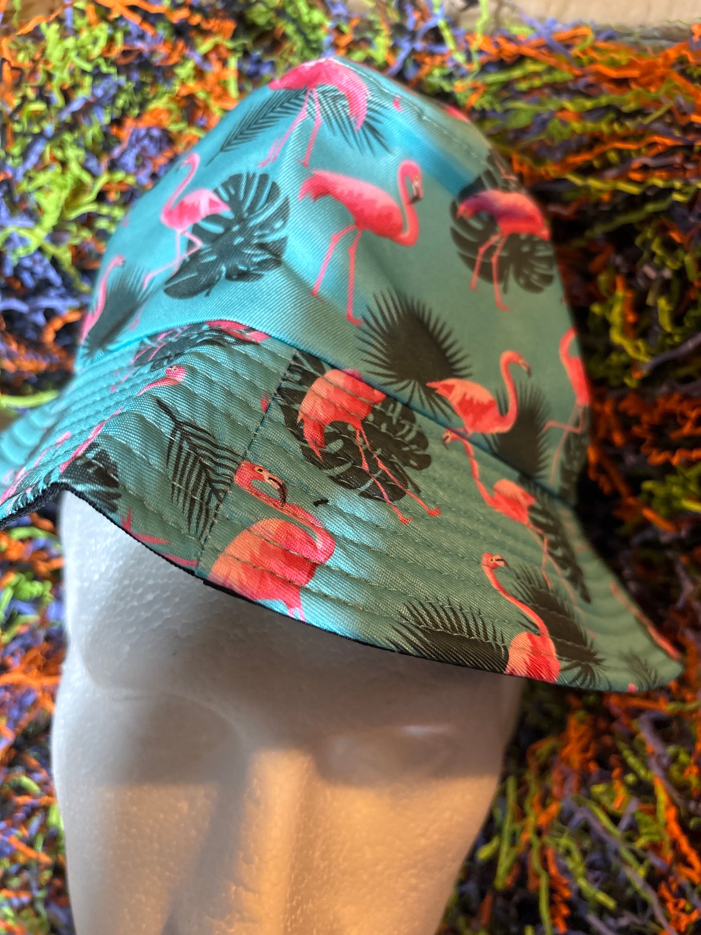 Save the flamingo Bucket Hat