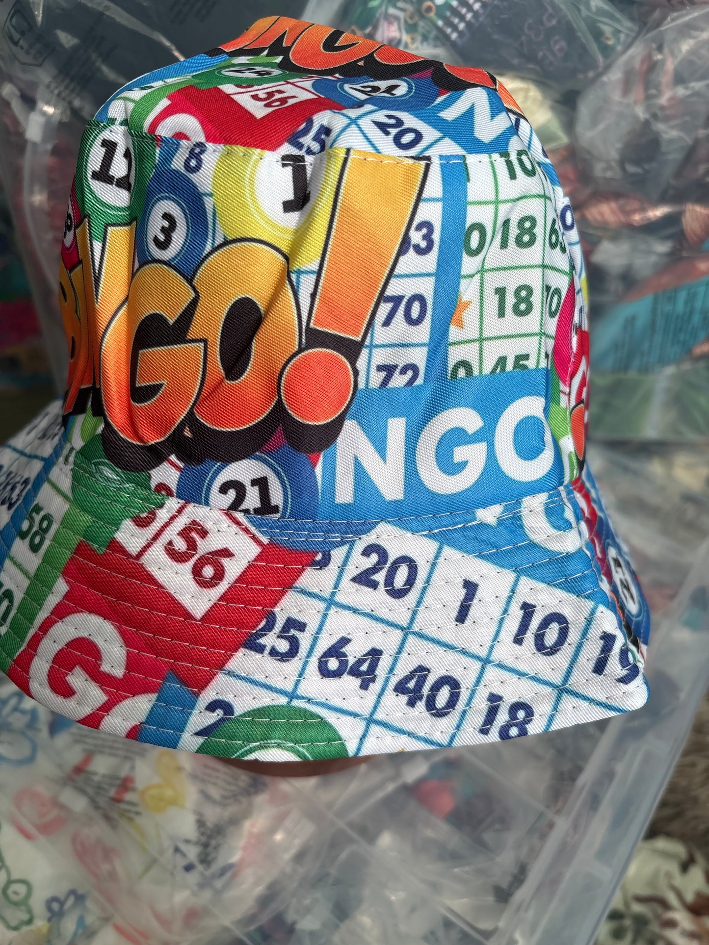 Legs eleven bingo shit retro Bucket Hat