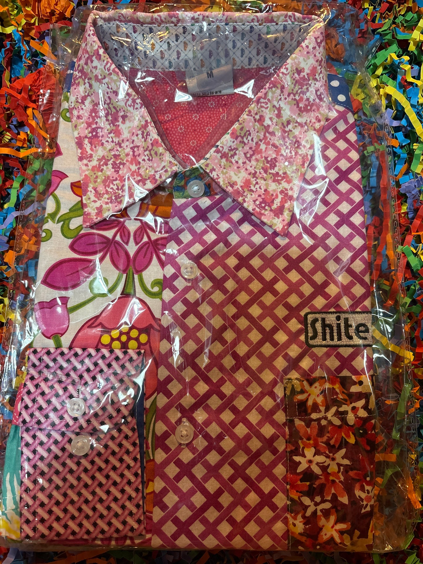 Shite Shirts chemise taille M chemise de fleuriste
