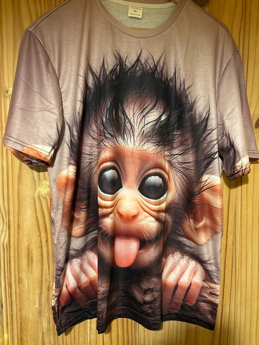 Bad morning mirror reflection shite t-Shirt XL