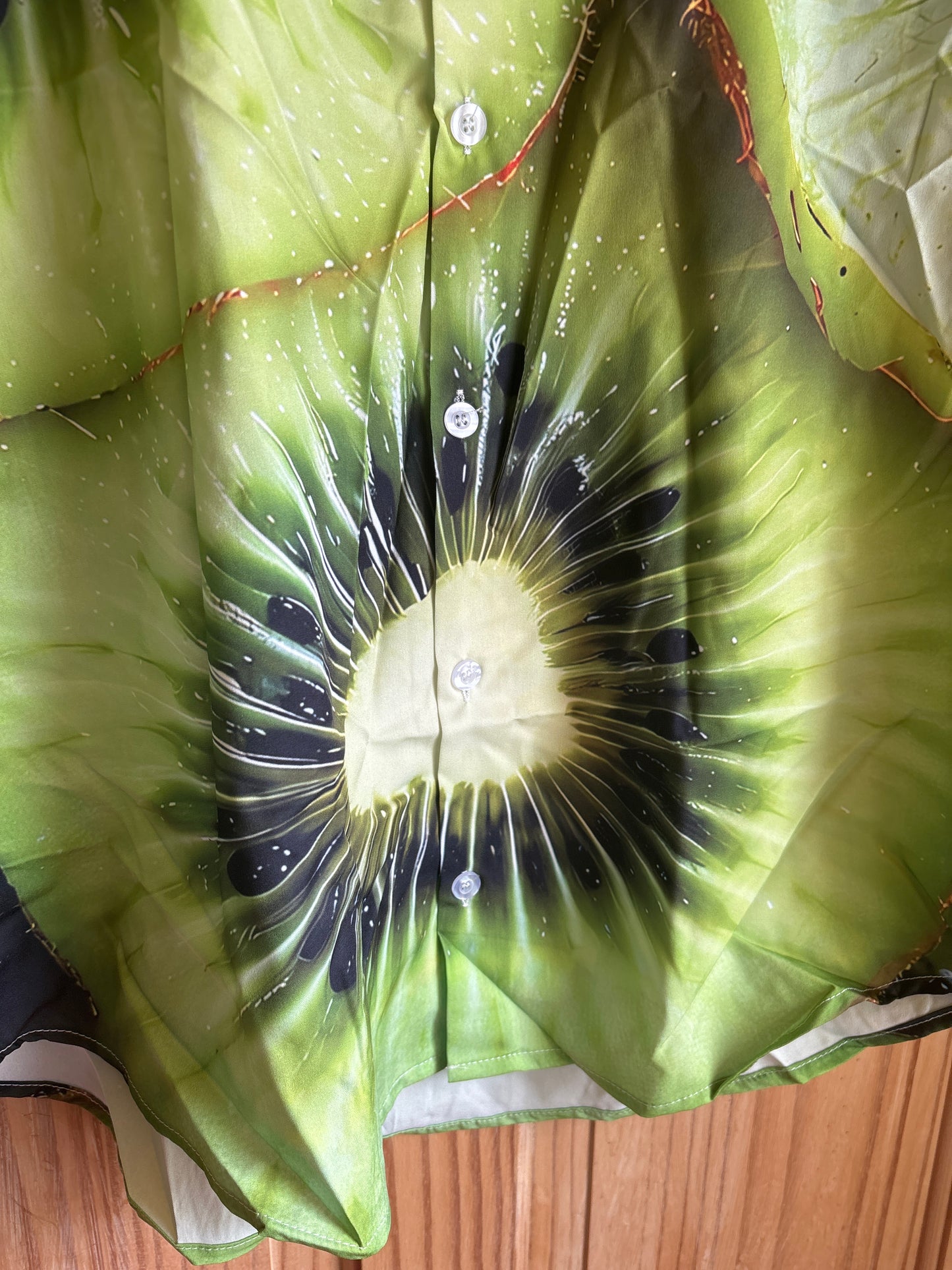 The human kiwi fruit shite Hawaiian Shirt