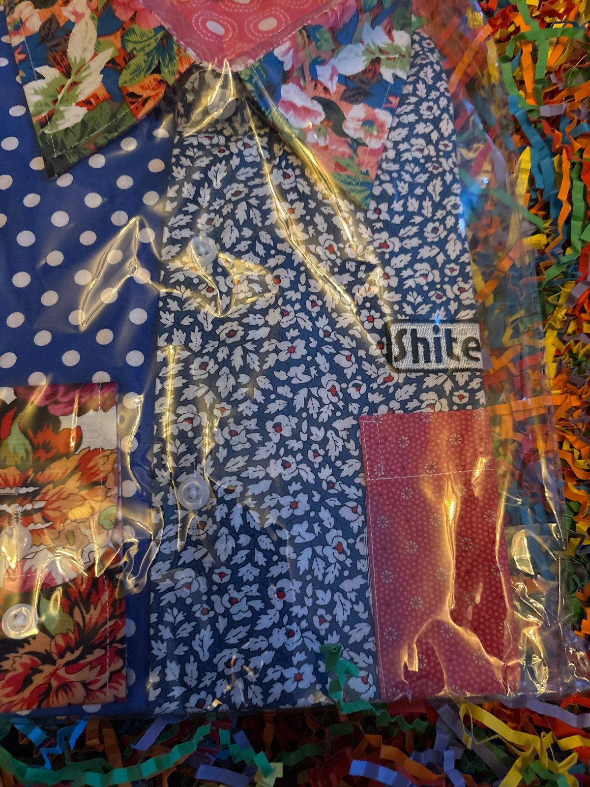 Shite Shirts Chemise taille M M. moitié-moitié