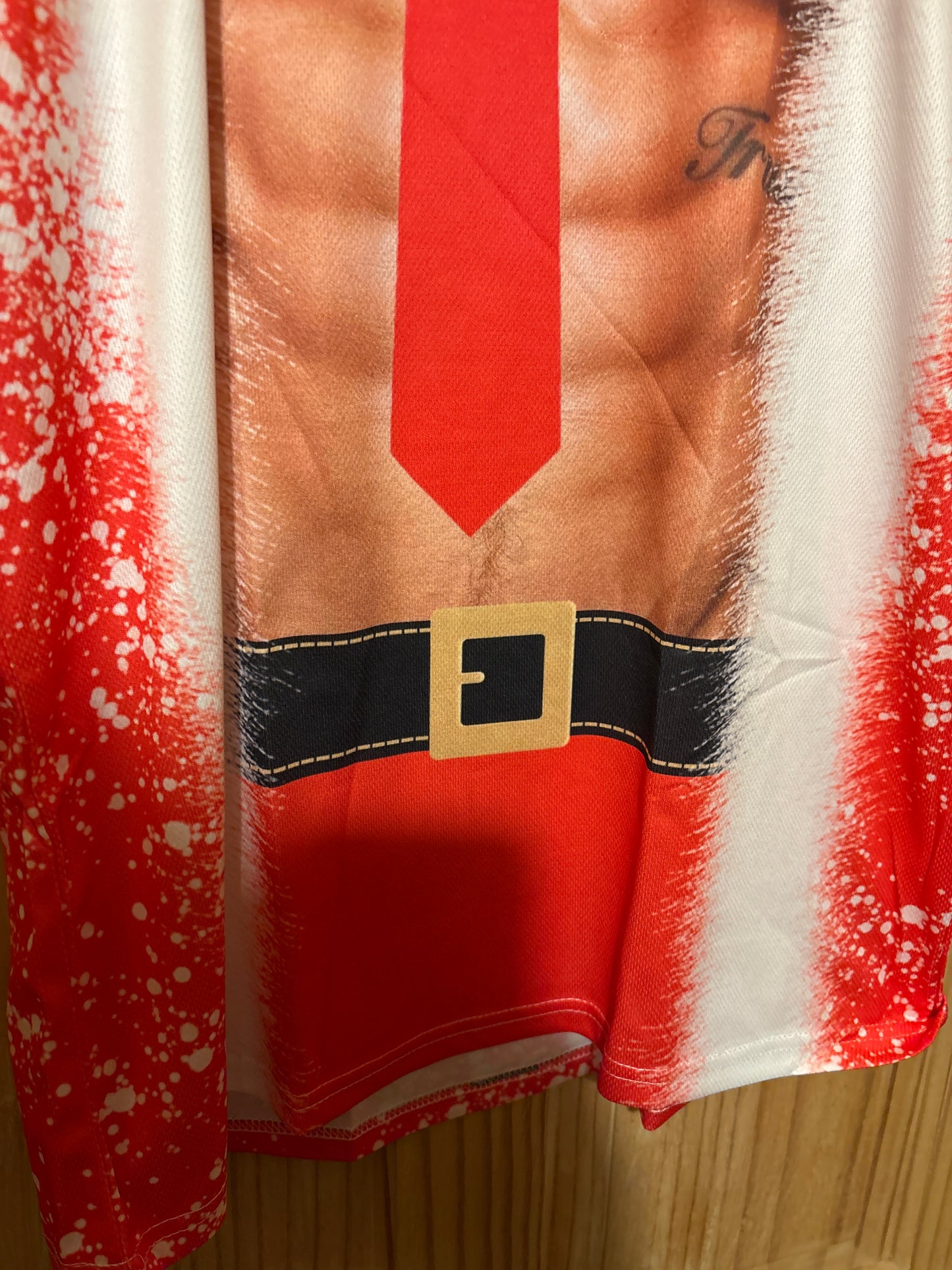 Mr Santa looking hot 3D shite t-Shirt