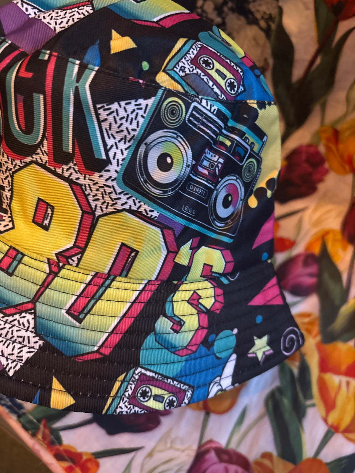 Take me back to the 80s shit retro Bucket Hat