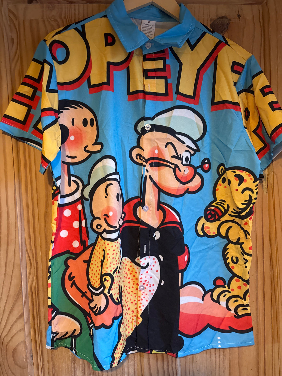 Popeye the sailor man and family shite Hawaiian Shirt