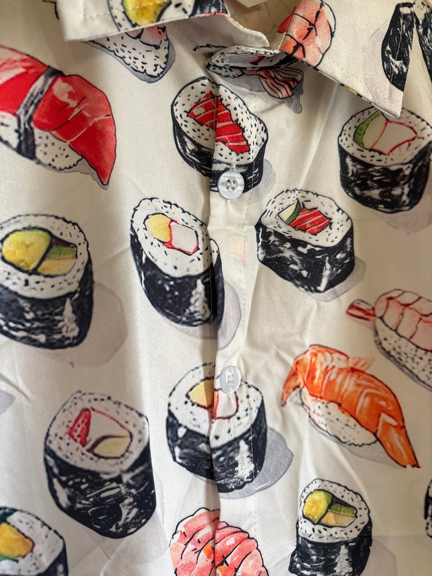 La chemise hawaïenne roi du sushi