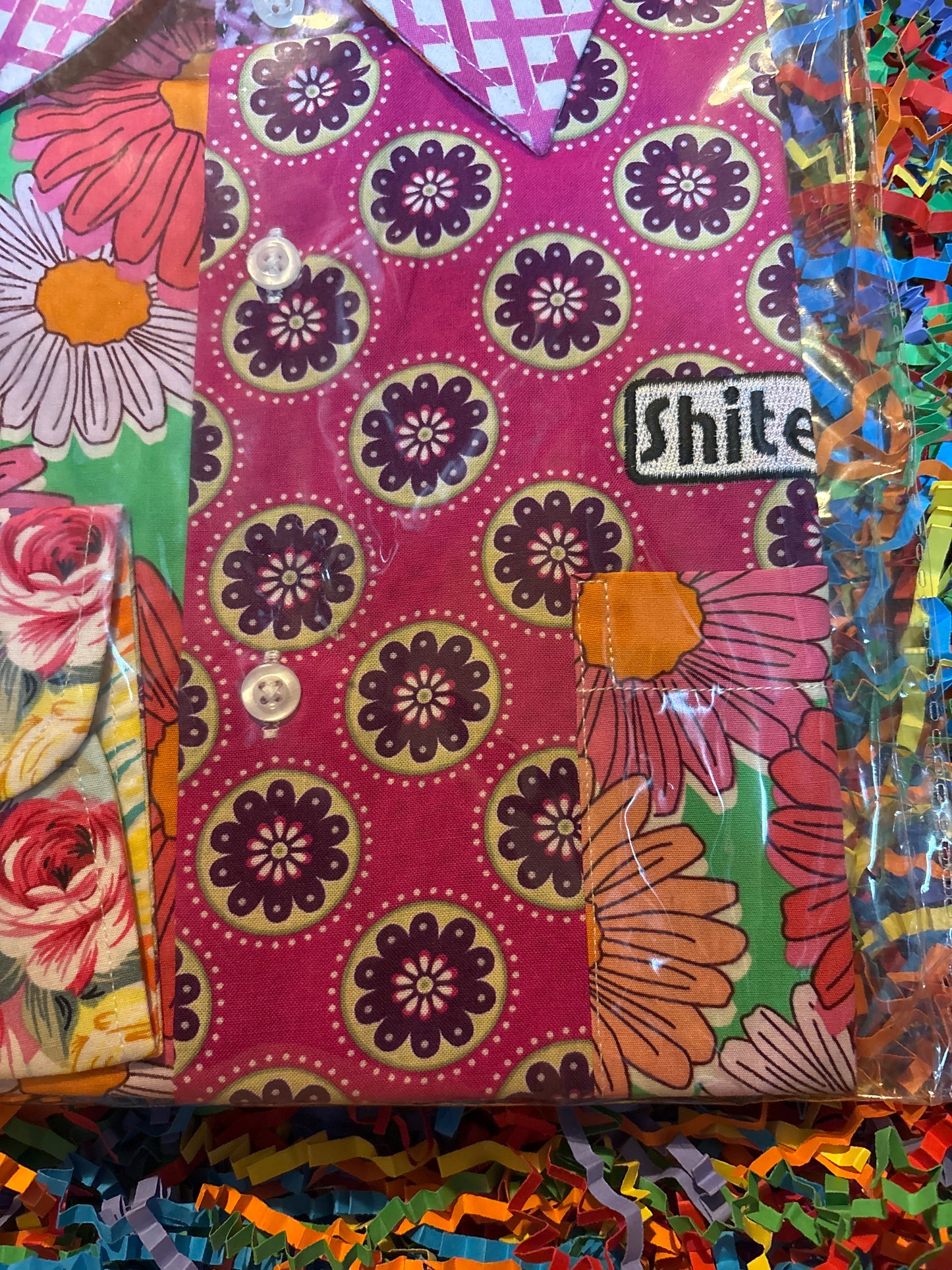 Shite Shirts Medium flower power mincer shirt