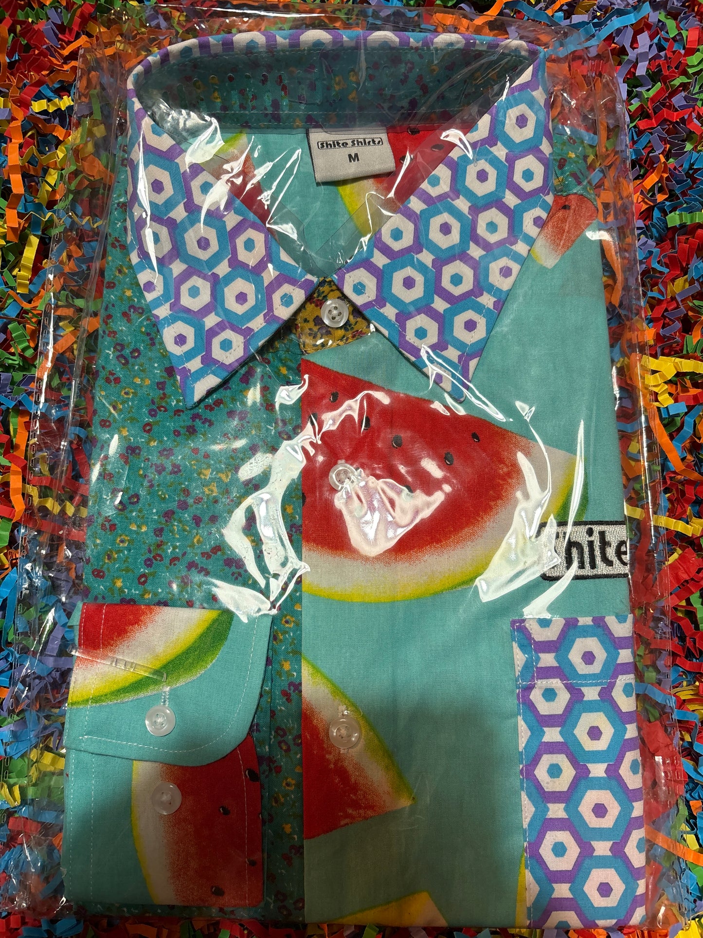 Shite Shirts Chemise taille Medium, chemise tropicale