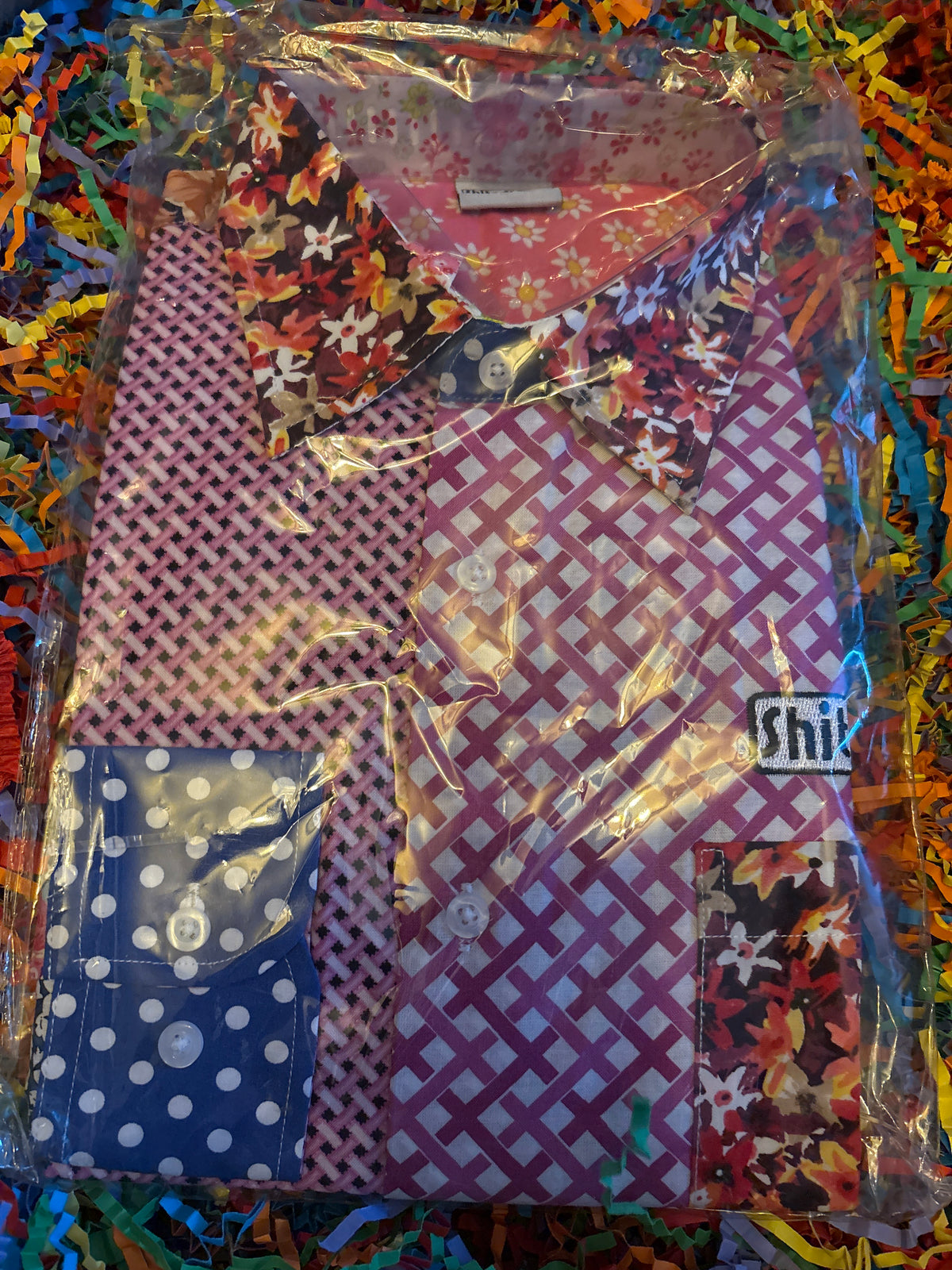 Chemises de merde Taille de la chemise moyenne l'option sûre chemise de merde
