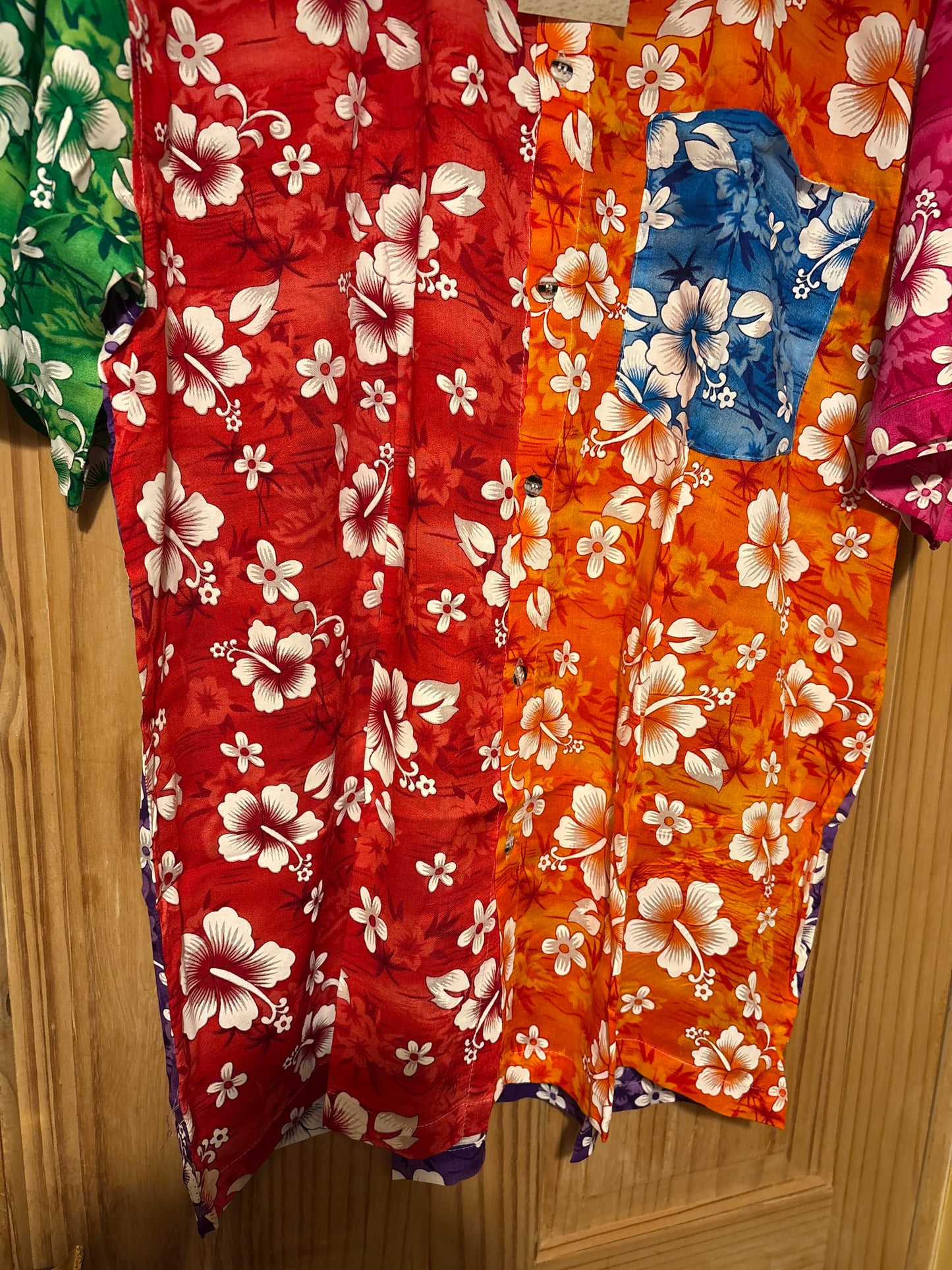 Large multicoloured Hawaiian floral Shirt