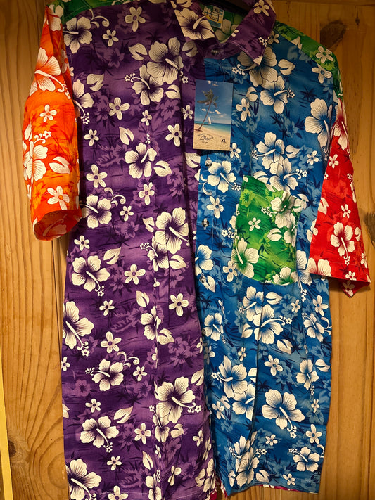 Medium multicoloured Hawaiian floral Shirt