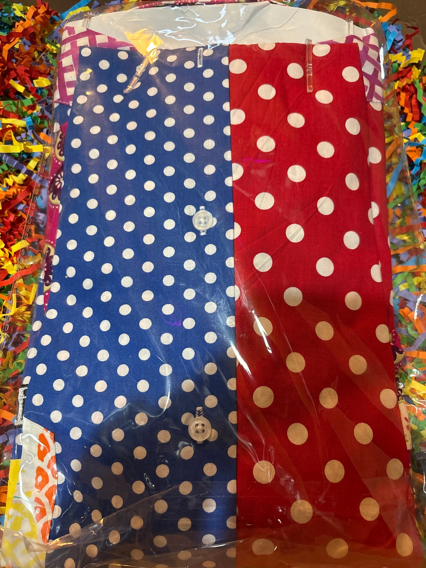 Shite Shirts cotton Shirt size 2XL mr spotty with a twist