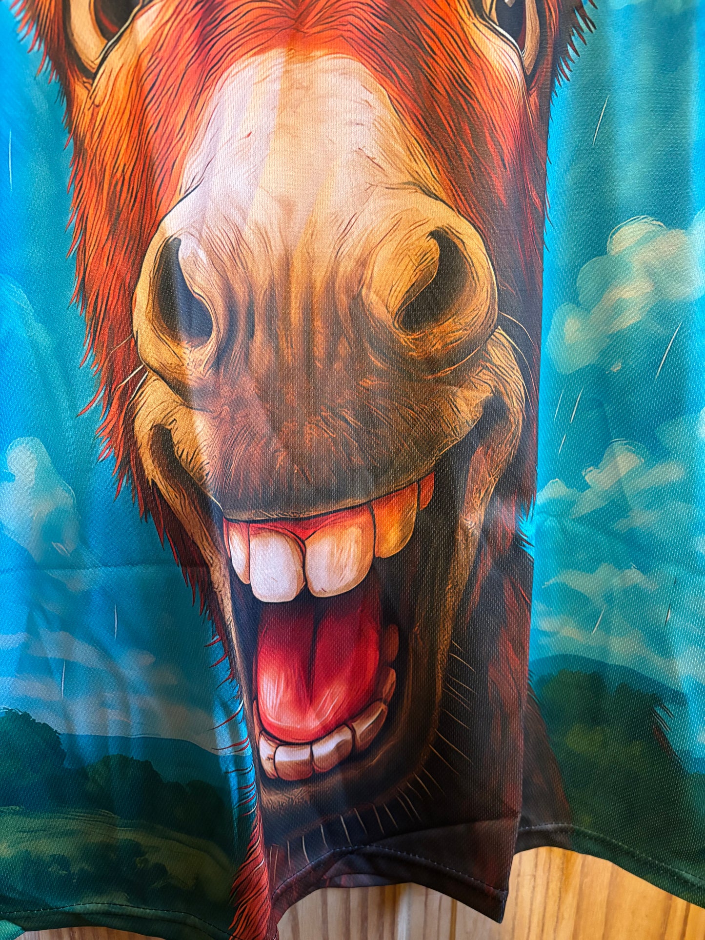 Alors, qui est l'âne ? T-shirt 3D de merde