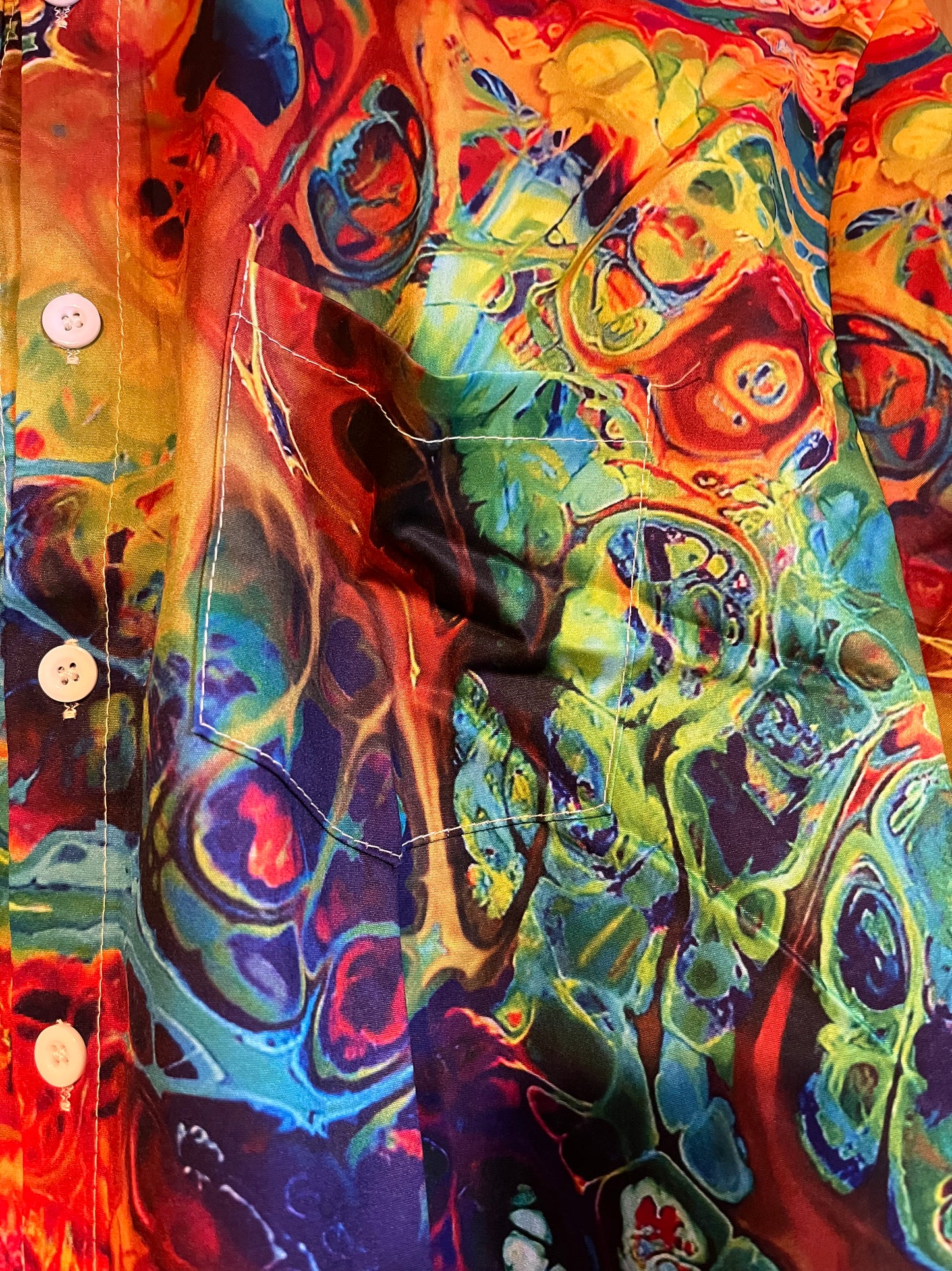 La plus grande merde de gribouillage du monde Hawaiian Shirt