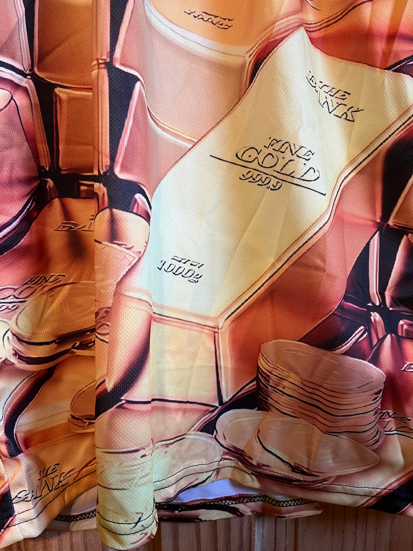 Le t-shirt 3D La merde du braquage d'or