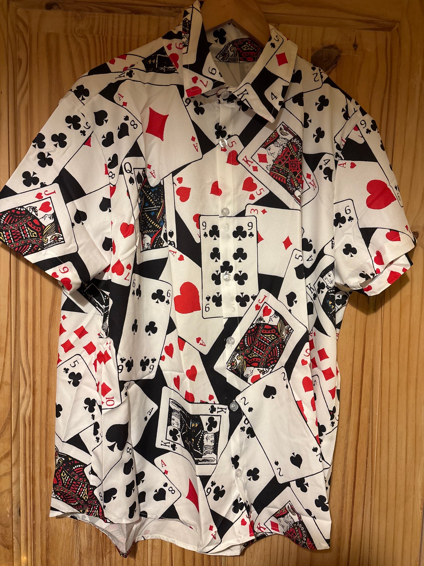 The deck of cards shite Hawaiian Shirt