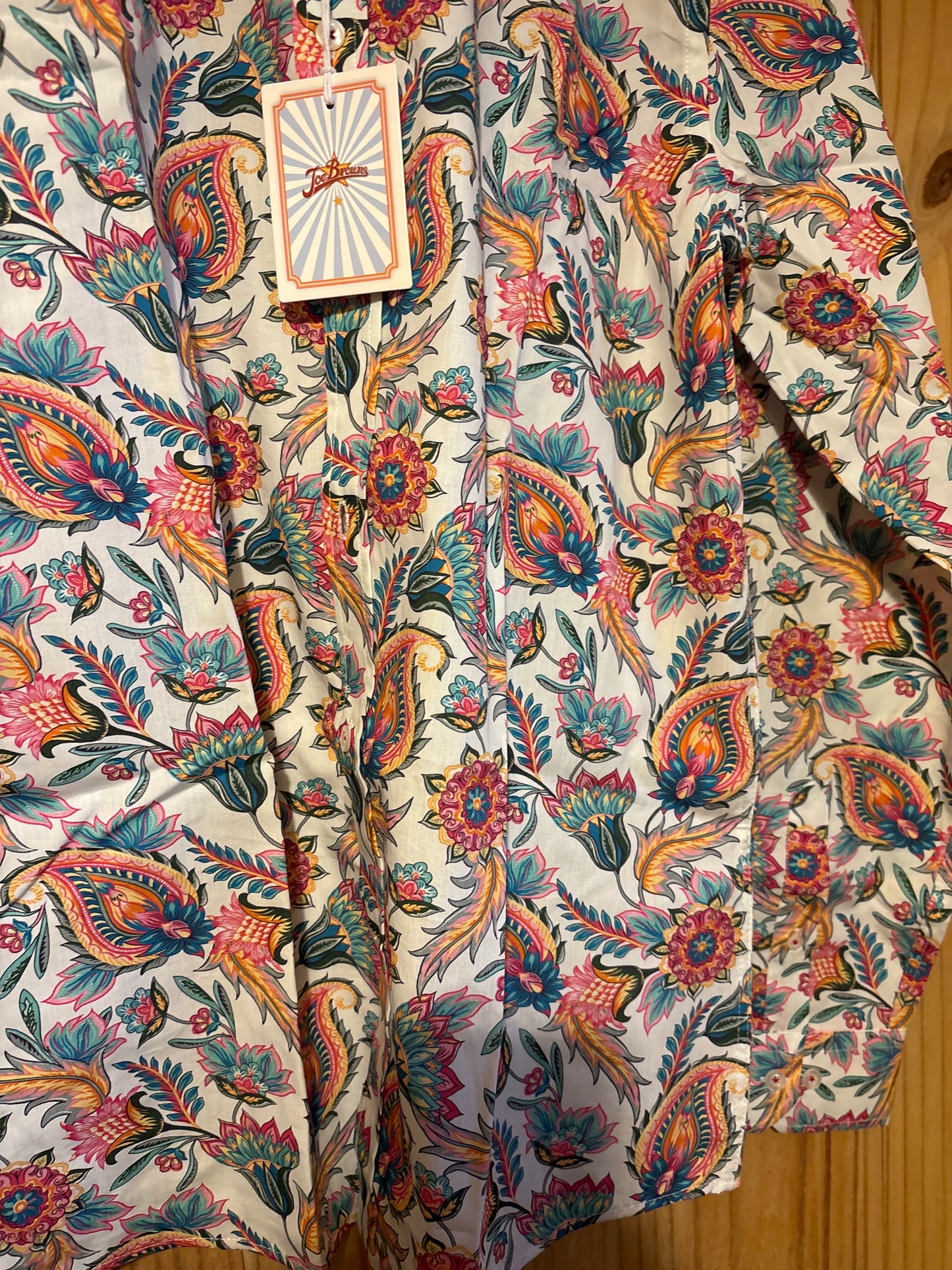 Chemise à fleurs homme Joe Browns, taille M