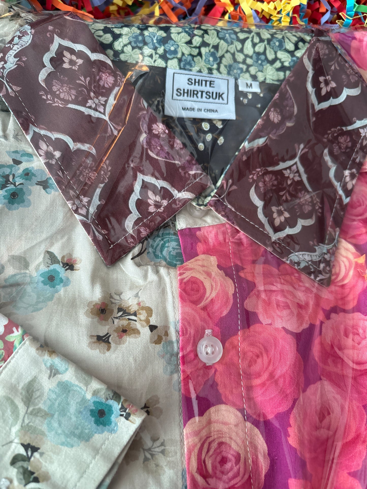 Chemises uniques Shite 2026 la chemise de fêtard taille moyenne