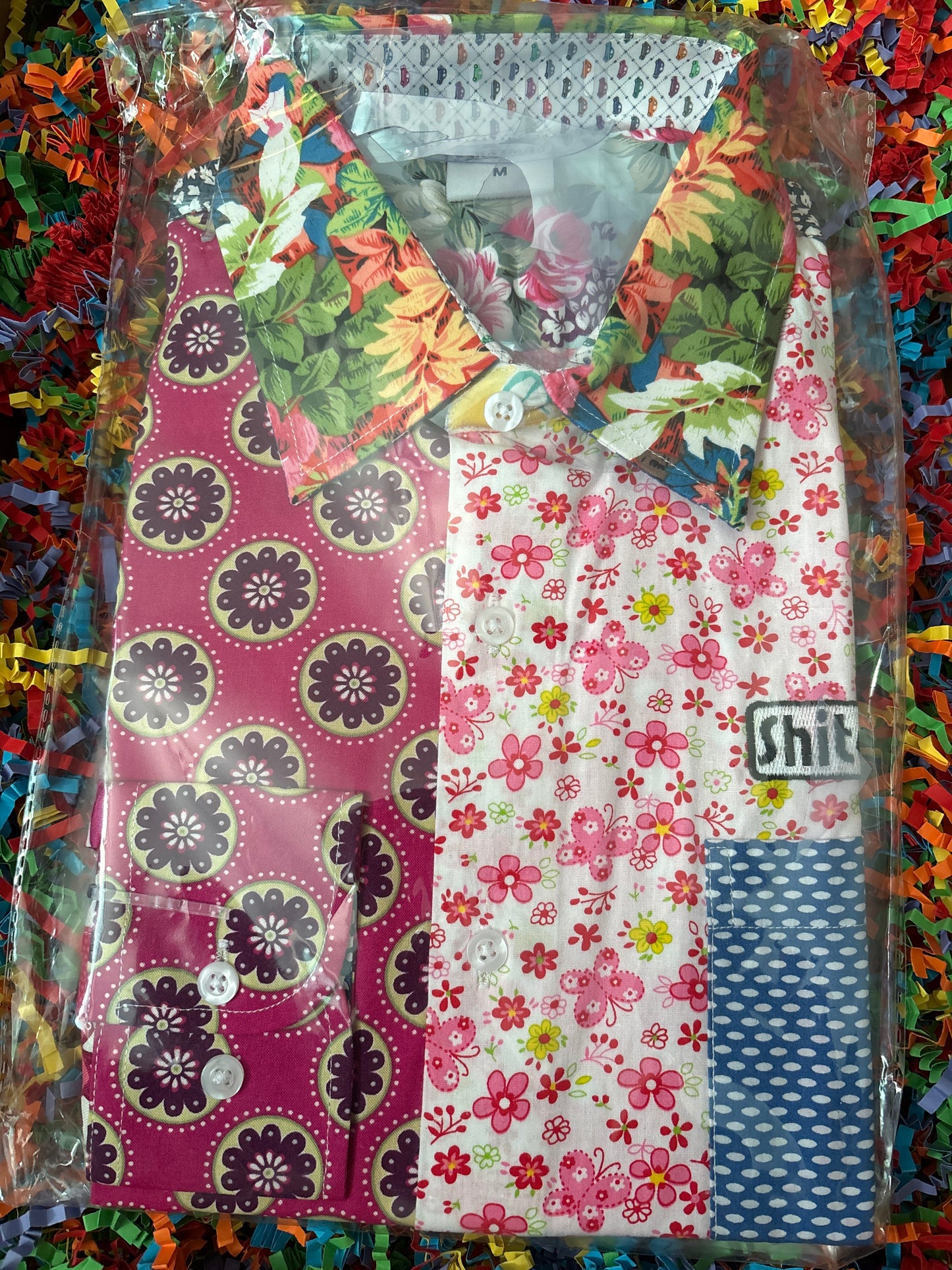Shite Shirts Shirt size Medium the floral king