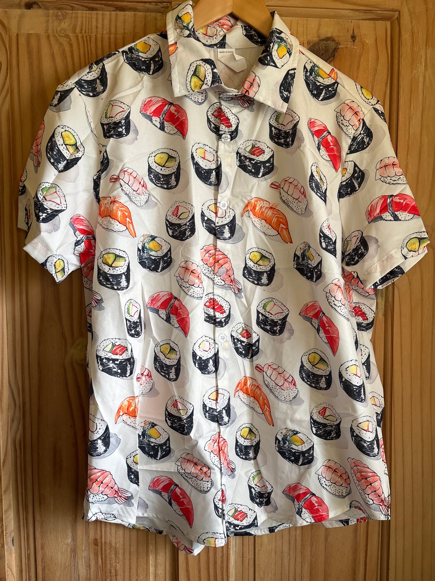 La chemise hawaïenne roi du sushi