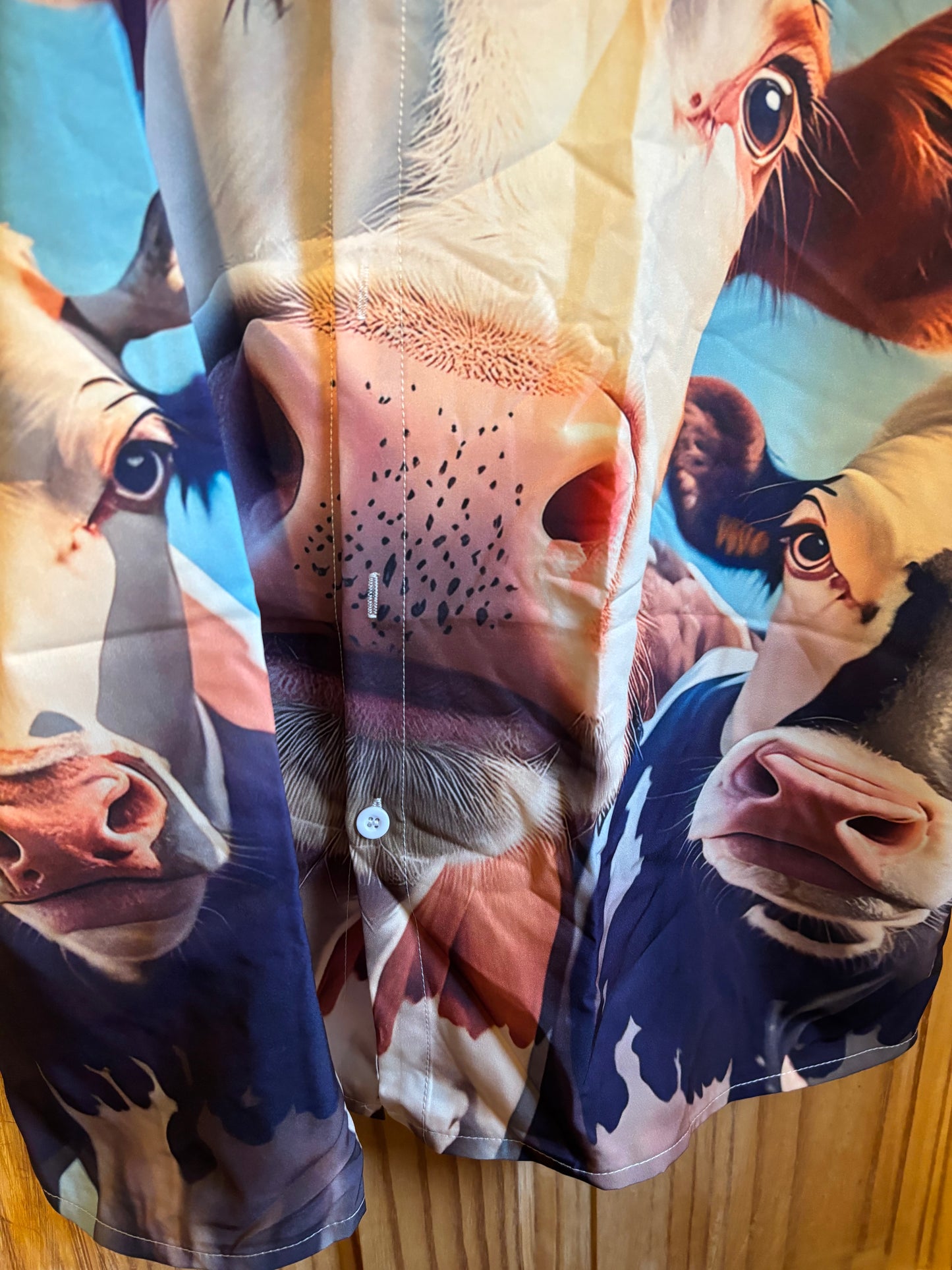 Day at the moovies cow shit Hawaiian Shirt