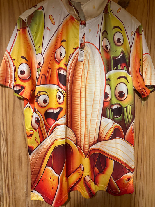 Look how big my banana is polo Shirt XL