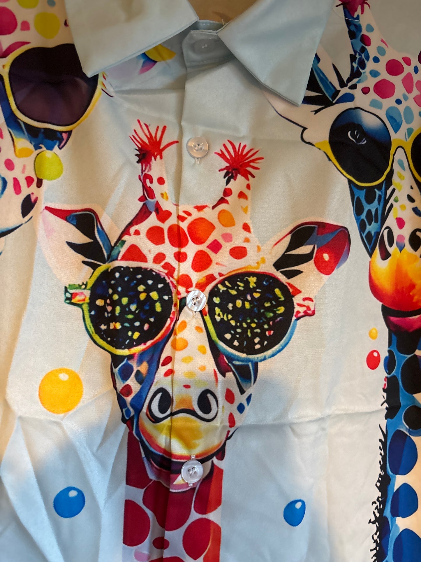 Pet shop boys pet giraffe shite Hawaiian Shirt