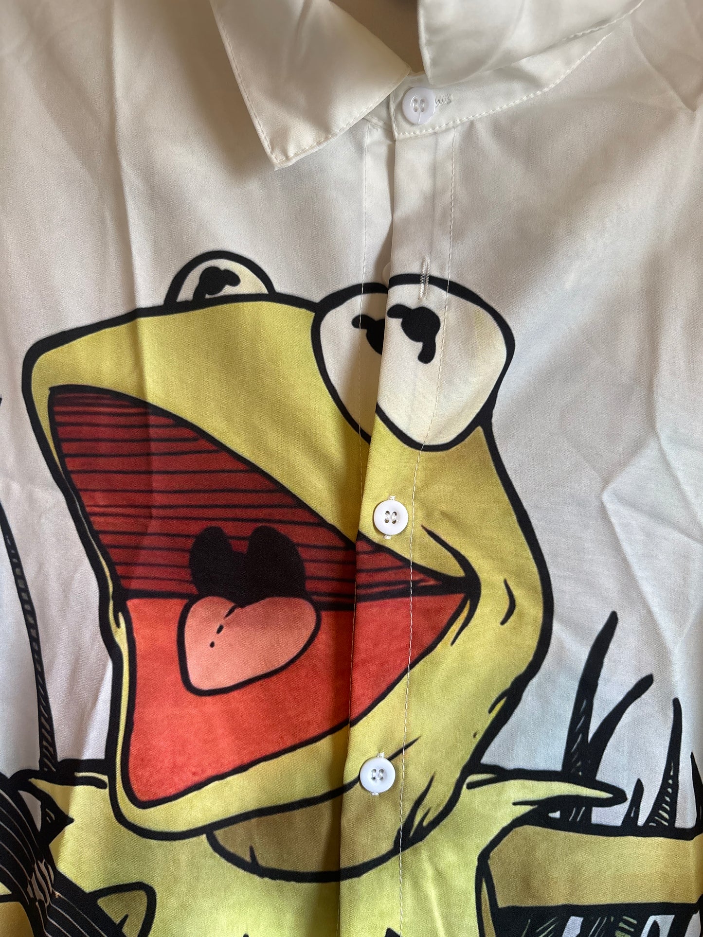 Kermit stars in the new deliverance film Hawaiian Shirt