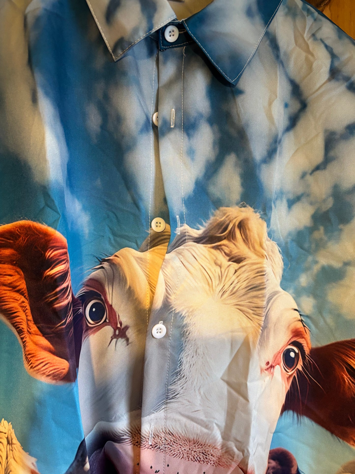 Day at the moovies cow shit Hawaiian Shirt