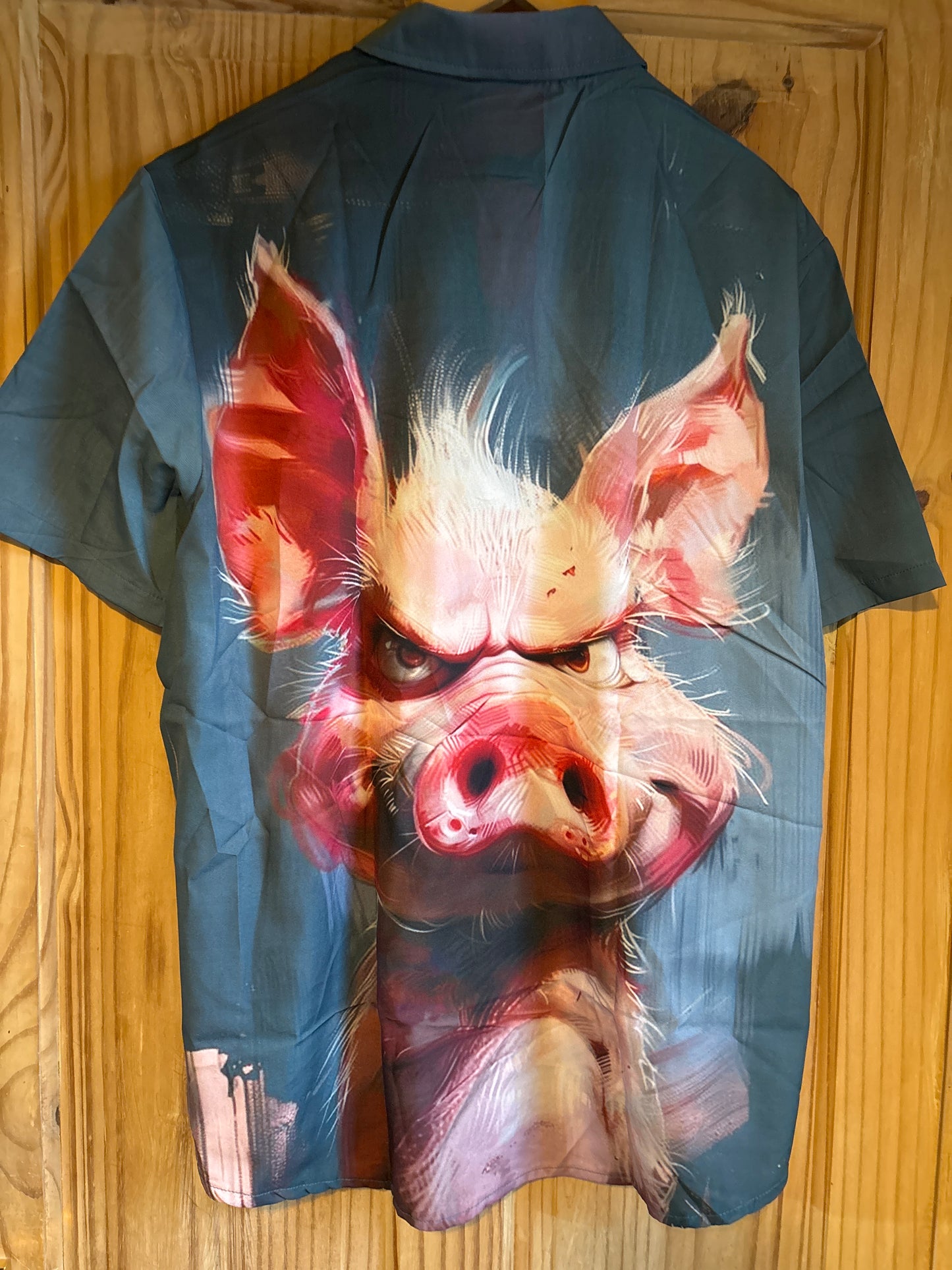 Grumpy old pig shit Hawaiian Shirt