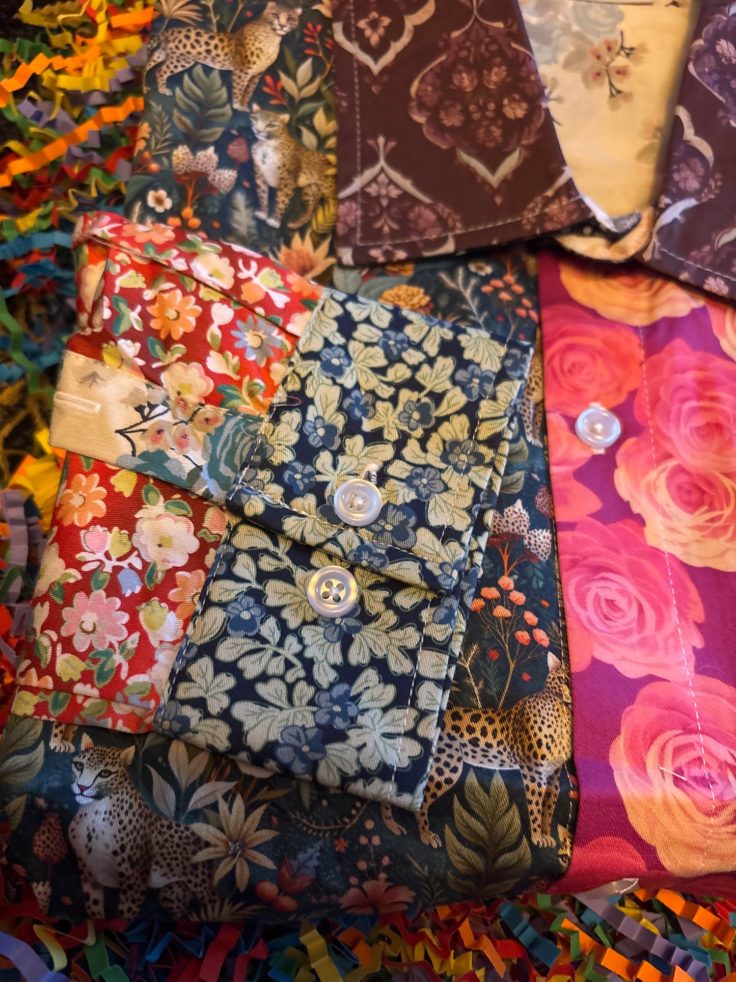 Chemises de merde Chemise taille L le fleuriste chemise florale drôle