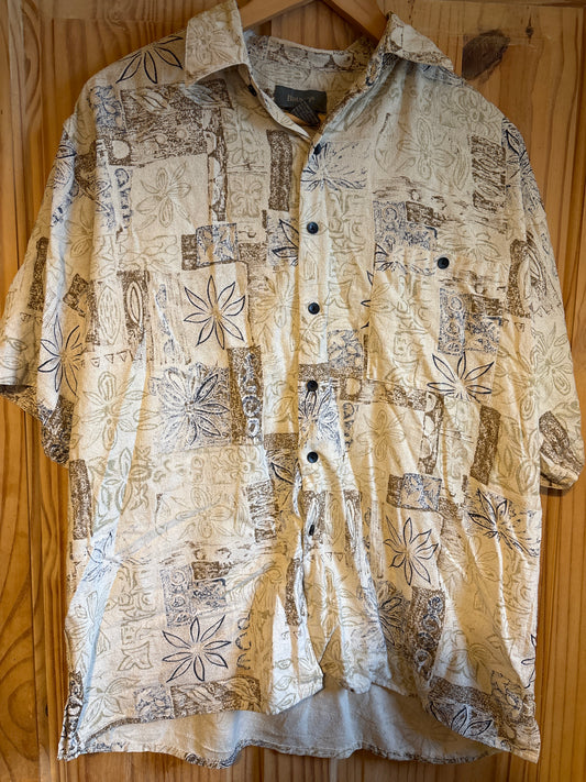 Pre Worn large bruno Hawaiian the grandad shirt