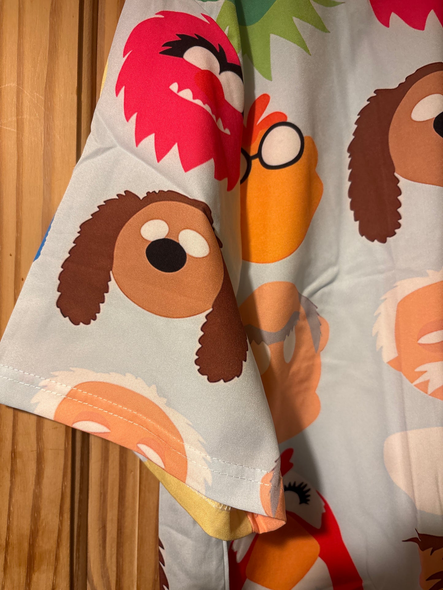 The muppets characters unique shite Hawaiian Shirt